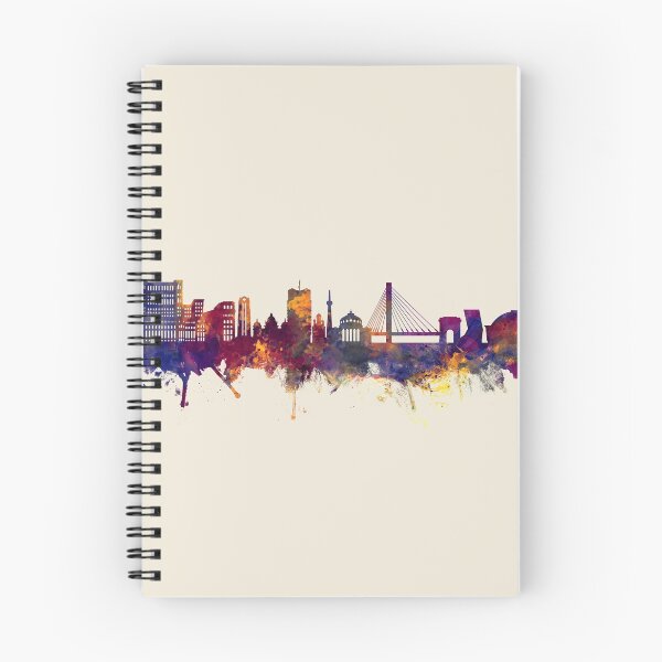 Item preview, Bucharest Romania Skyline designed and sold by ArtPrints.