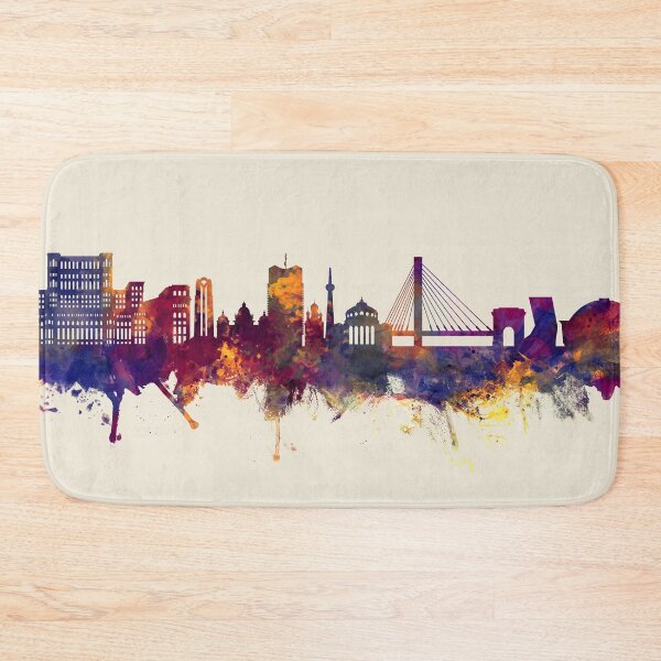 Item preview, Bucharest Romania Skyline designed and sold by ArtPrints.