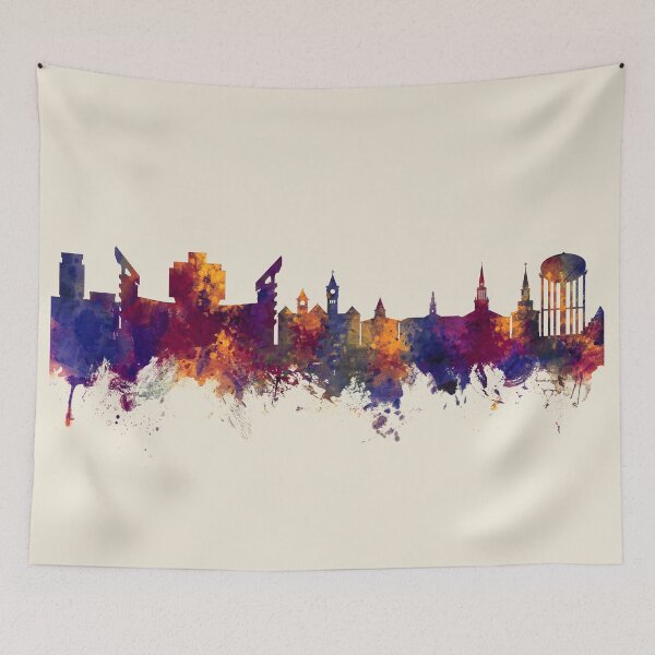 Item preview, Auburn Alabama Skyline designed and sold by ArtPrints.