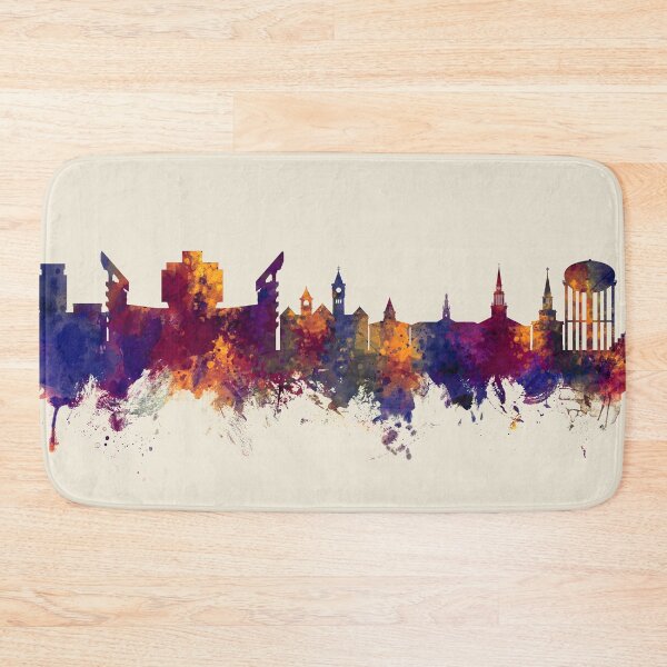 Item preview, Auburn Alabama Skyline designed and sold by ArtPrints.