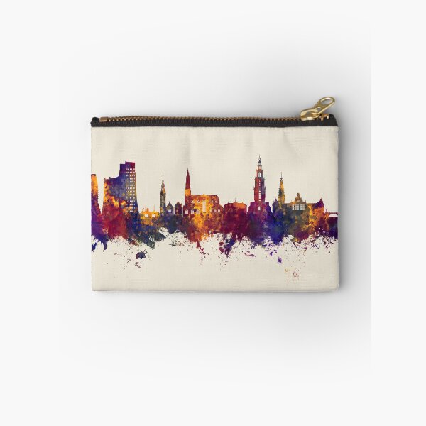 Item preview, Groningen The Netherlands Skyline designed and sold by ArtPrints.