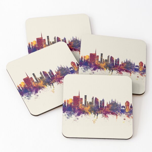 Item preview, Milan Italy Skyline designed and sold by ArtPrints.