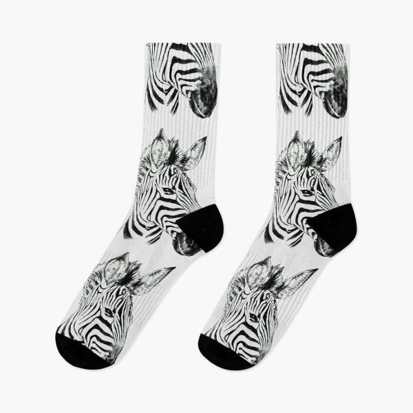 Item preview, Zebra Animal Portrait black and white (light background) designed and sold by MMMSdesigns.