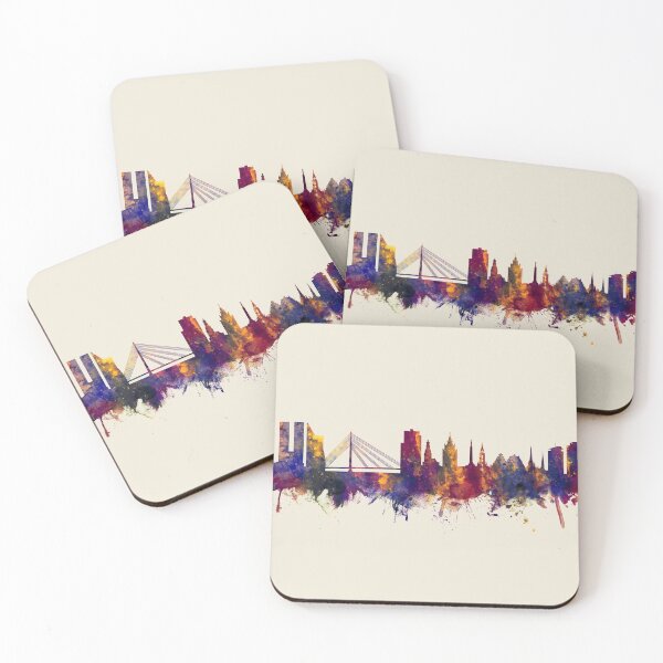 Item preview, Riga Latvia Skyline designed and sold by ArtPrints.
