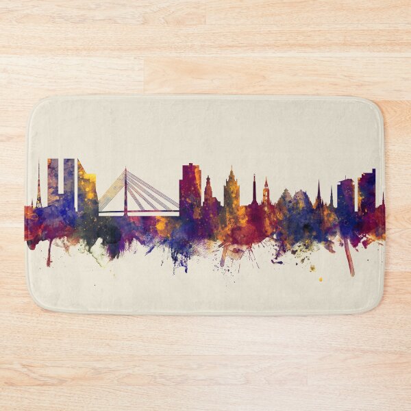 Item preview, Riga Latvia Skyline designed and sold by ArtPrints.