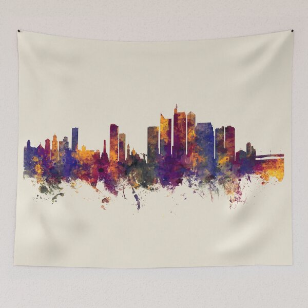 Item preview, Manila Philippines Skyline designed and sold by ArtPrints.