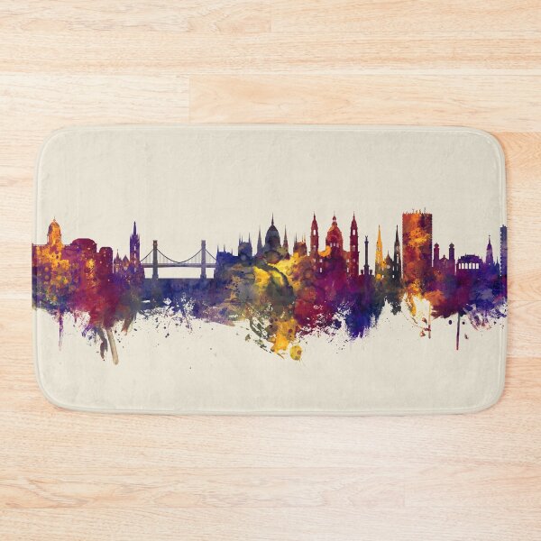 Item preview, Budapest Hungary Skyline designed and sold by ArtPrints.