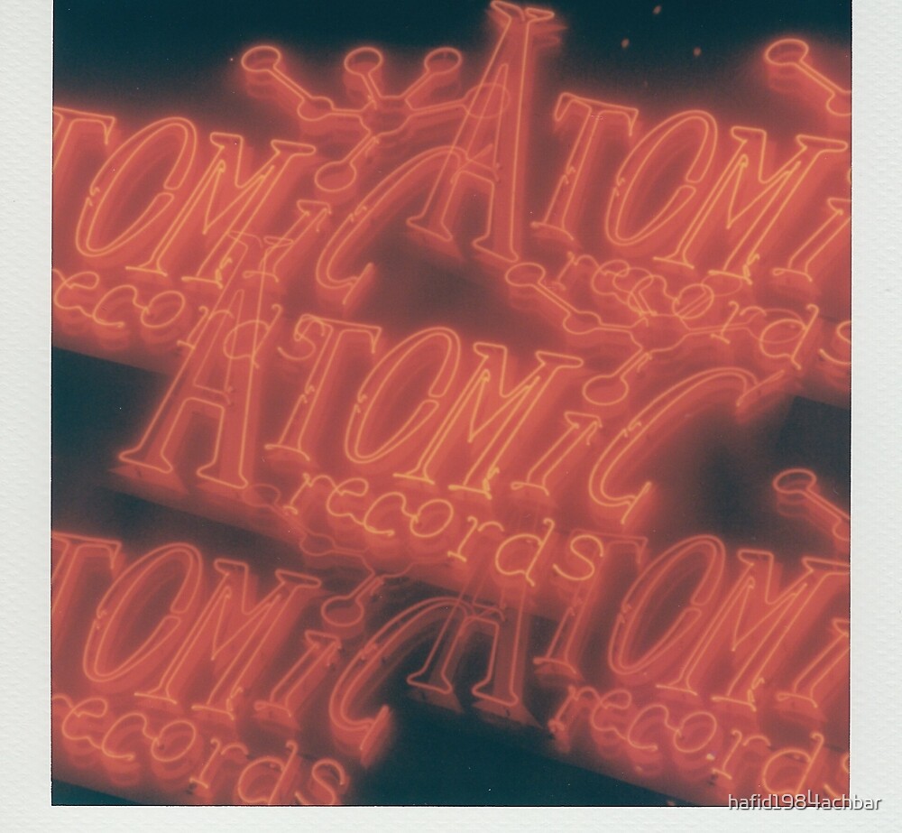 atomic records t shirt