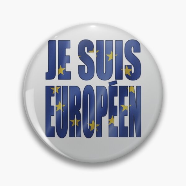 Item preview, Je Suis Europeen designed and sold by Paparaw.