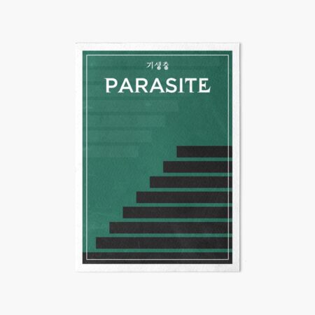 PARASITE minimalist poster Art Board Print