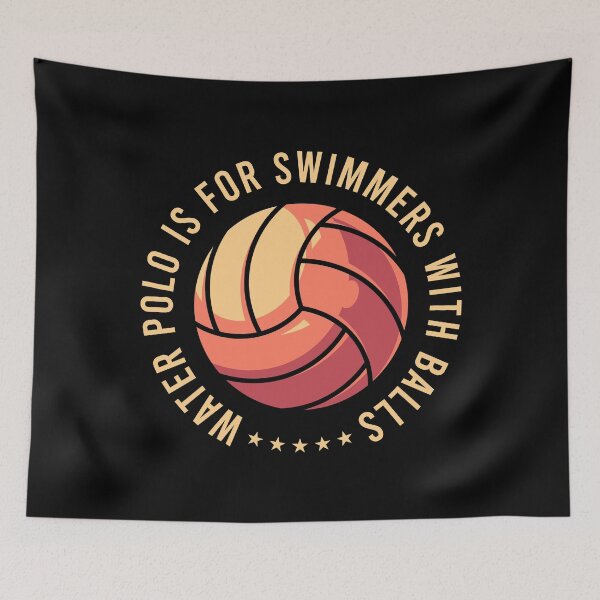 Item preview, Water polo is for swimmers with balls designed and sold by tonstan.