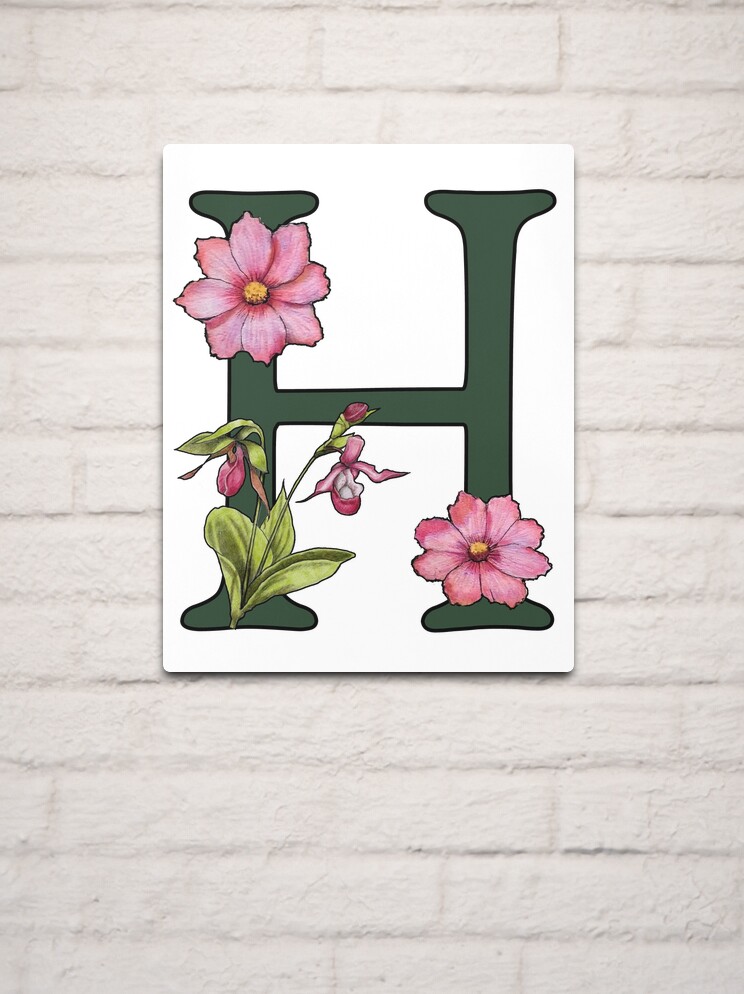 O, Letter O, Initial, Monogram, Flowers on Letter O, Name Photographic  Print for Sale by Joyce Geleynse