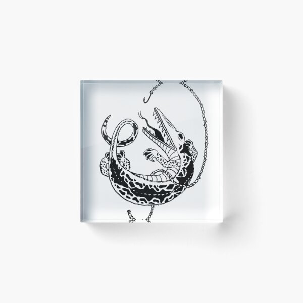 Item preview, Crocodile Art Design  designed and sold by Javi4pp.