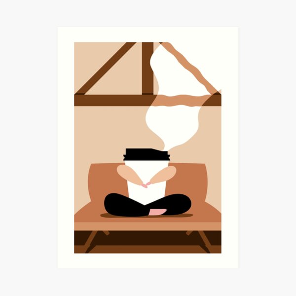 Early riser Art Print
