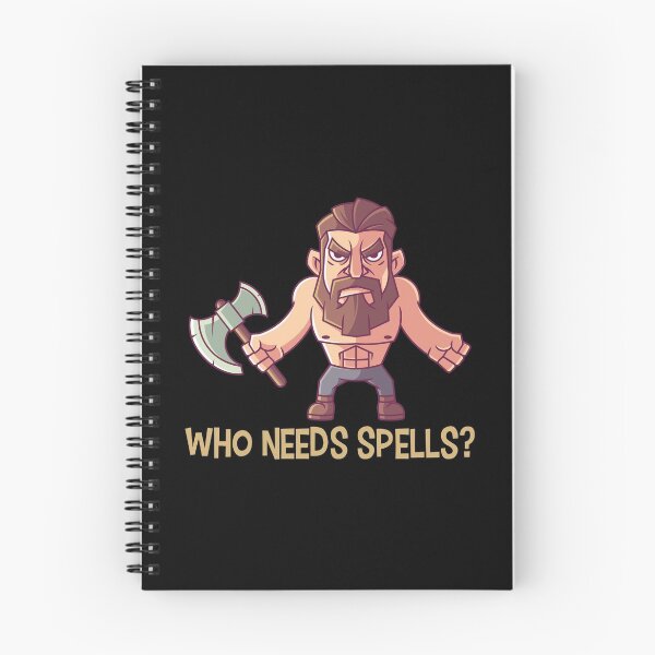 Item preview, Who Needs Spells? designed and sold by tonstan.