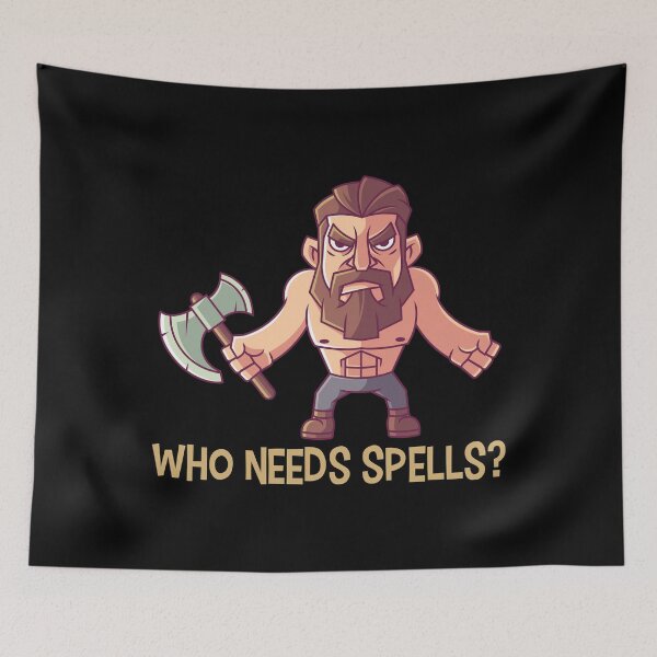 Item preview, Who Needs Spells? designed and sold by tonstan.