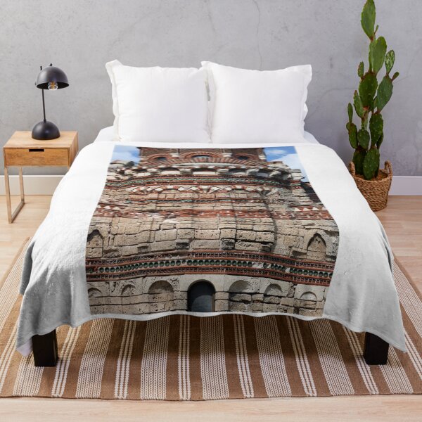 Item preview, Church of Christ Pantocrator colorful walls detail old town Nessebar Bulgaria designed and sold by goceris.
