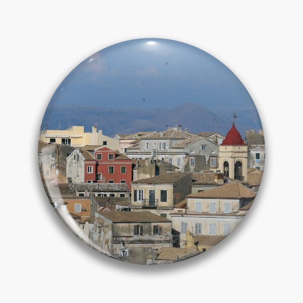 Item preview, Corfu town Kerkyra cityscape in summer Greece  designed and sold by goceris.
