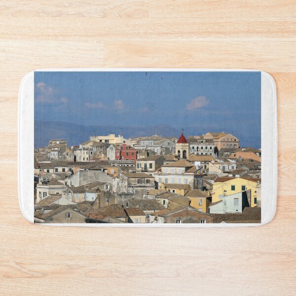 Item preview, Corfu town Kerkyra cityscape in summer Greece  designed and sold by goceris.