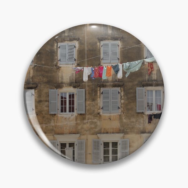Item preview, Old building Corfu town Greece designed and sold by goceris.
