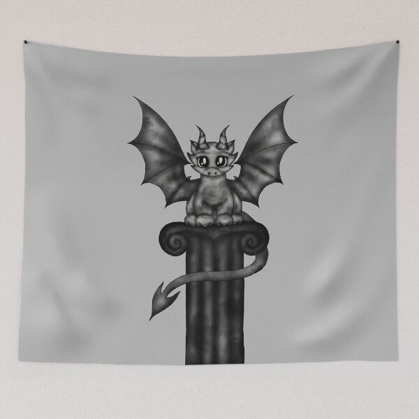 Item preview, cute Gargoyle designed and sold by Pezi-Creation.