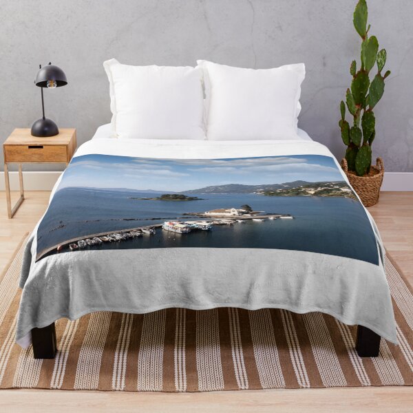 Item preview, Vlacherna monastery Corfu island Greece landscape designed and sold by goceris.