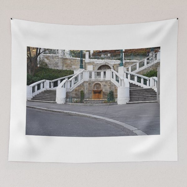 Item preview, Strudlhofstiege an old staircase in Vienna  designed and sold by goceris.