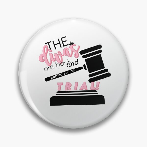 Item preview, F5 “The Divas are Back and Putting You on Trial” designed and sold by bilysticker.