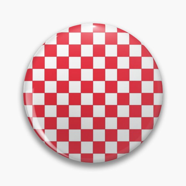 Item preview, Austrian National Colors | Plaid Pattern - Bright Red and White designed and sold by Dator-Abstracts.