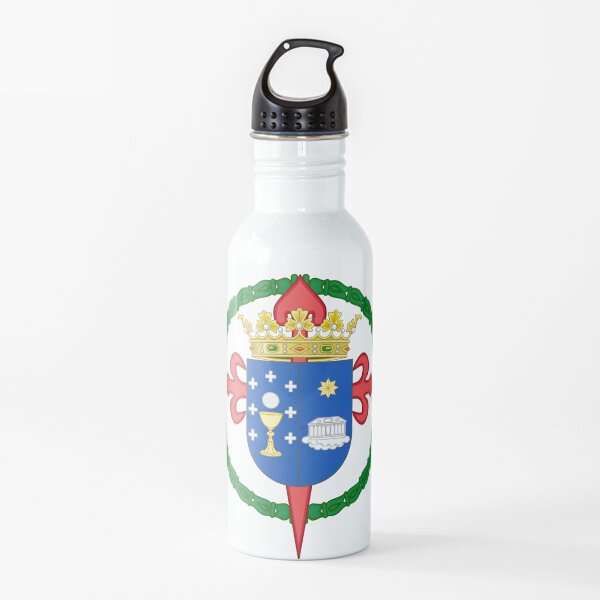 Escudo de armas de santiago de compostela, españa Botella de agua
