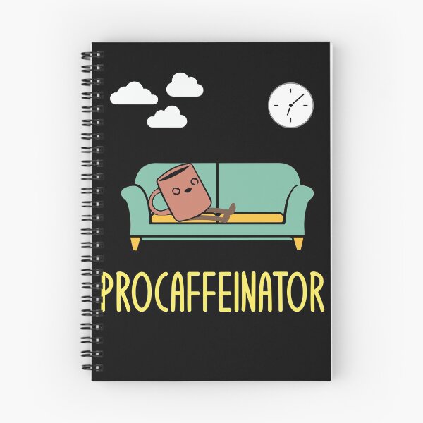 Item preview, Procaffeinator Funny Coffee Lover Procrastinator Pun Jokes designed and sold by mrsmitful.