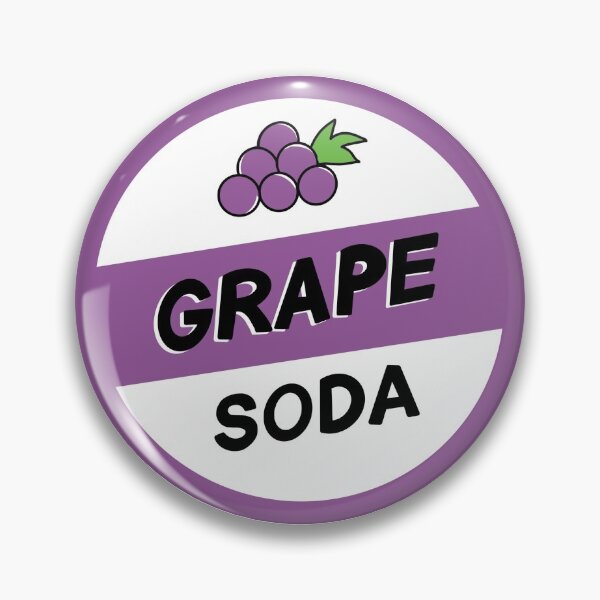 Item preview, Grape Soda Pin designed and sold by BohemianBalance.