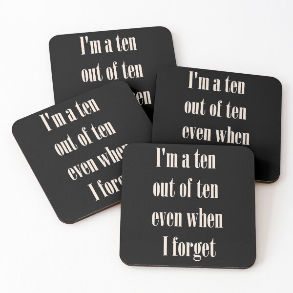 Item preview, 'I'm a ten out of ten' designed and sold by lovaticart.