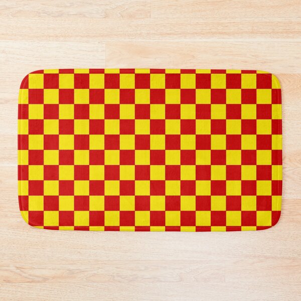 Item preview, USSR National Colors | Plaid Pattern - Bright Red and Yellow designed and sold by Dator-Abstracts.