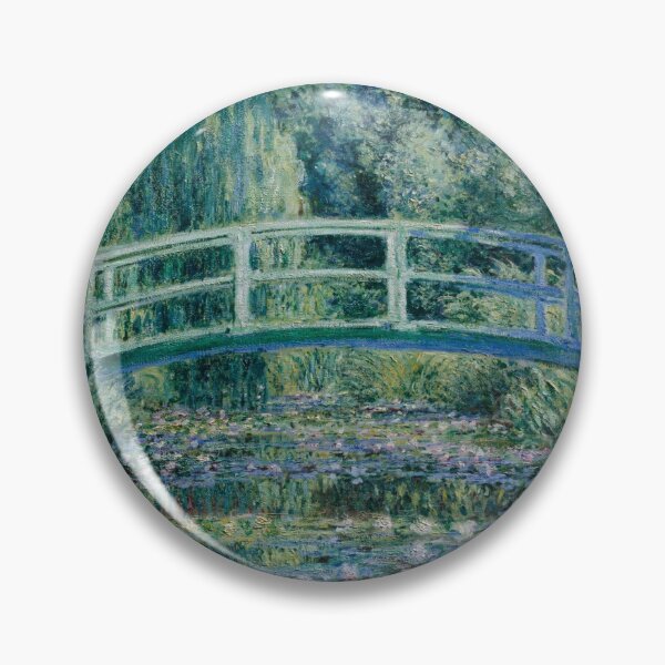 Item preview,  Claude Monet Bridge over a pond of water lilies designed and sold by MindChirp.