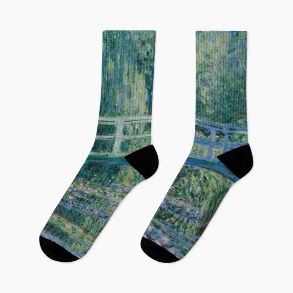 Item preview,  Claude Monet Bridge over a pond of water lilies designed and sold by MindChirp.