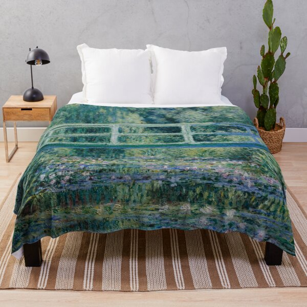 Item preview,  Claude Monet Bridge over a pond of water lilies designed and sold by MindChirp.
