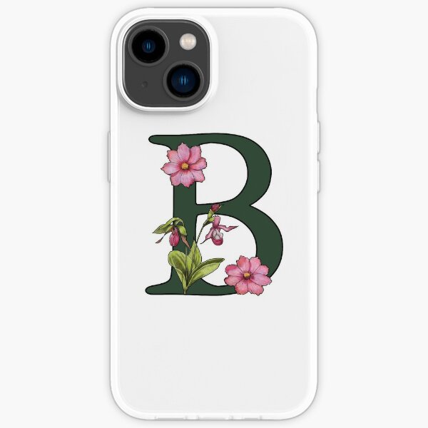 iPhone X/XS Beautiful Poppy Flowers Initial Letter L Monogram Watercolor  Case