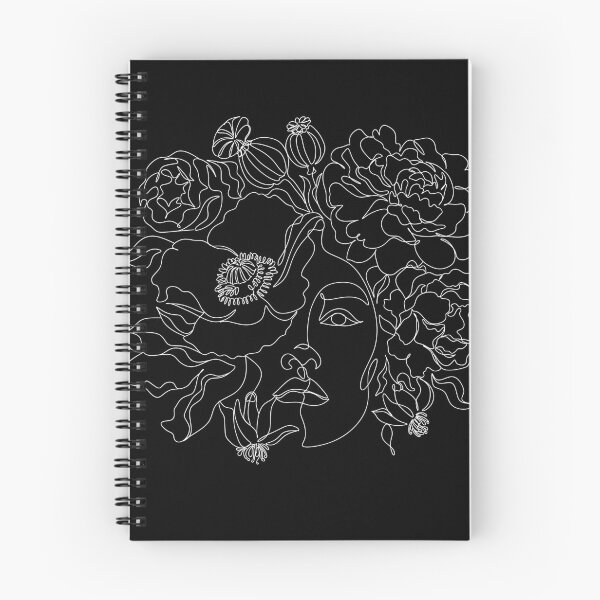 Item preview, Woman Line Art Print | Woman Line Drawing | single line wall art | Woman Line Illustration | Fine Line Poster | Black White Poster. Flower designed and sold by OneLinePrint.