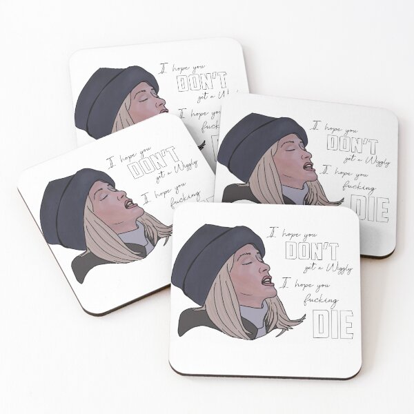Item preview, “I hope you DON’T get a Wiggly. I hope you fucking DIE!— Black Friday designed and sold by SunAtDaybreak.
