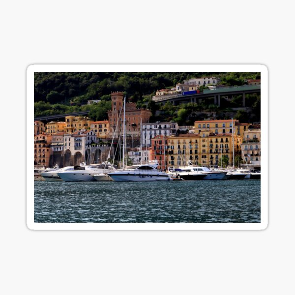 Item preview, Salerno harbor designed and sold by annalisa56.