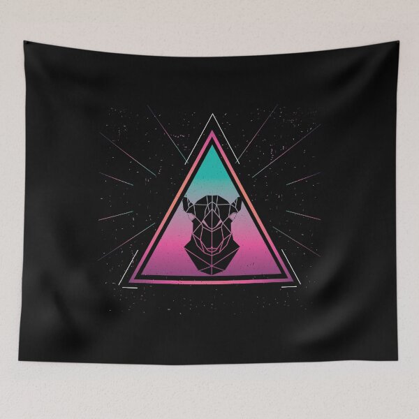 Item preview, Colorful Camel Dromedary Geometrical Triangle Retro Style product designed and sold by Grabitees.