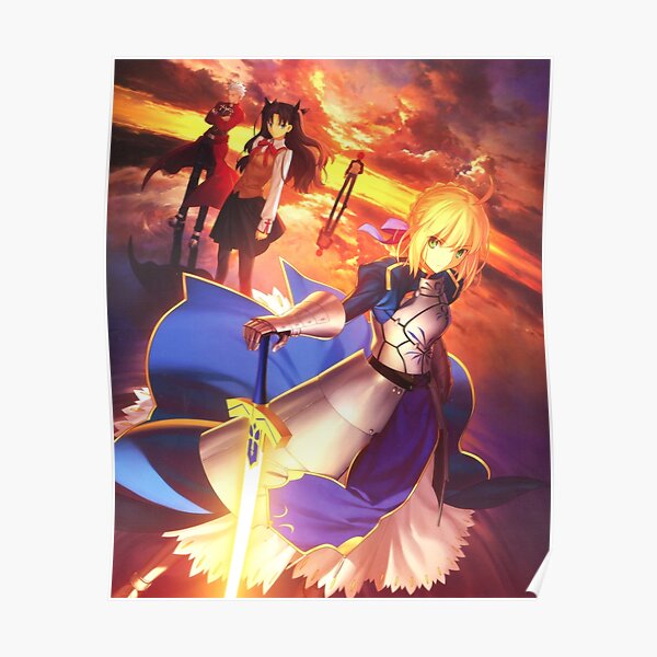 Fate Unlimited Blade Works Posters Redbubble