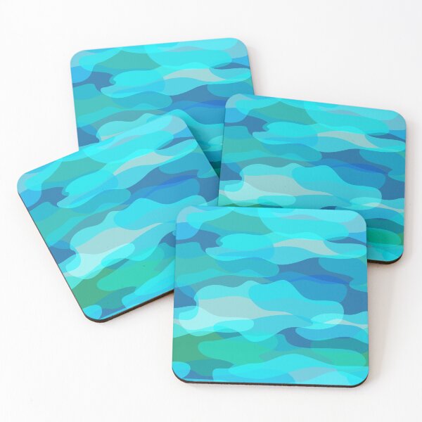 Item preview, Elegant Water Abstract Seamless Pattern designed and sold by ZaryaKiqo.