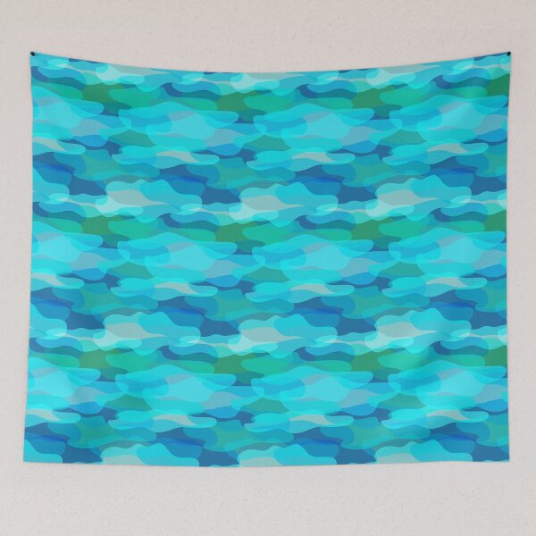 Item preview, Elegant Water Abstract Seamless Pattern designed and sold by ZaryaKiqo.