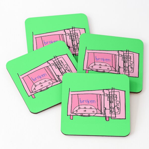 Item preview, Broken - pink and pea designed and sold by RUNICJOHN.