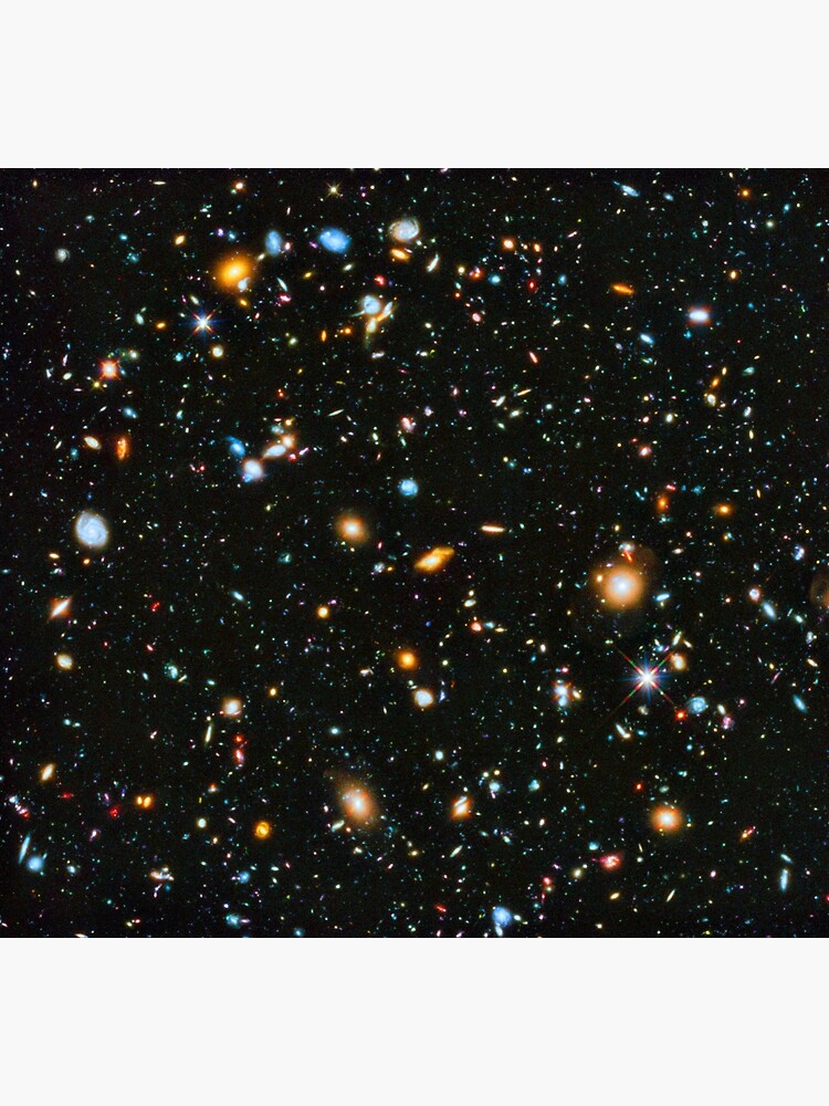 Hubble Extreme Deep Field (UV) by HeadRubble
