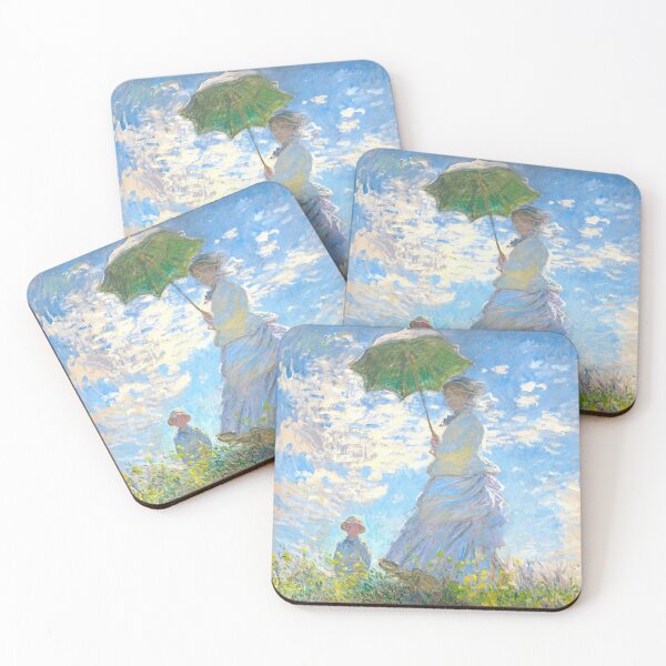 Item preview, Claude Monet Woman with a parasol Madame Monet and her son designed and sold by MindChirp.