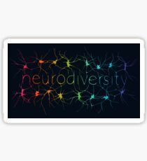 Neuron Diversity - Alternative Rainbow Sticker