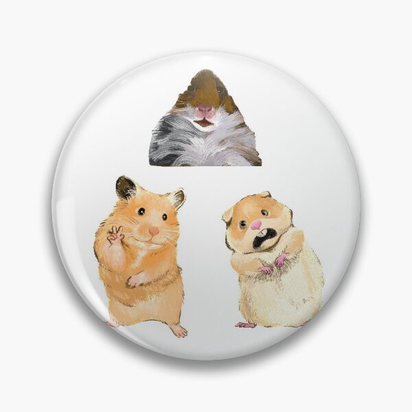 Item preview, three hamster memes designed and sold by Creativetea.